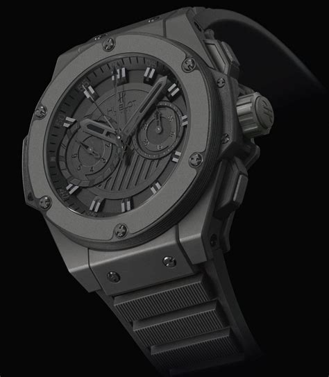 hublot king power titanium review|hublot king all black review.